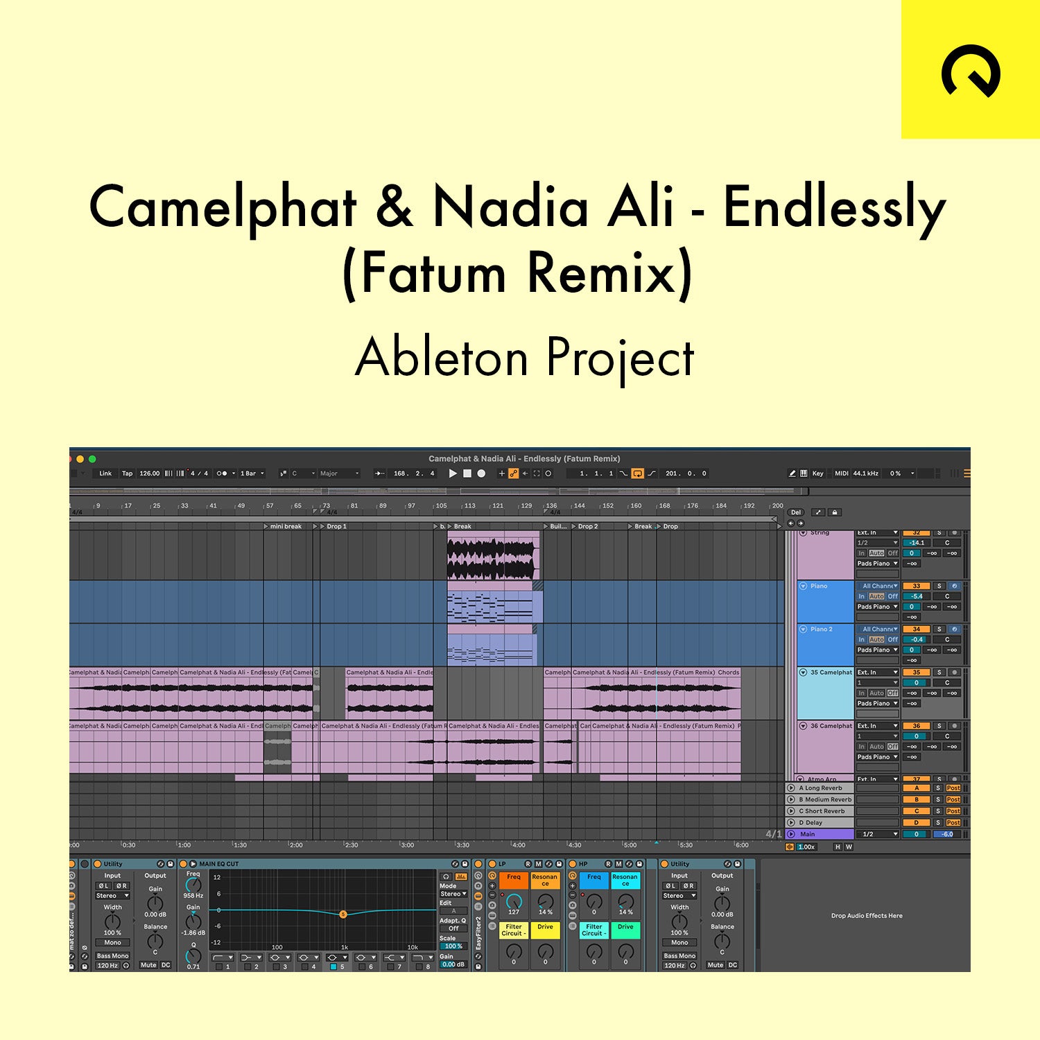 Camelphat & Nadia Ali - Endlessly (Fatum Remix) [Ableton Remake Project]