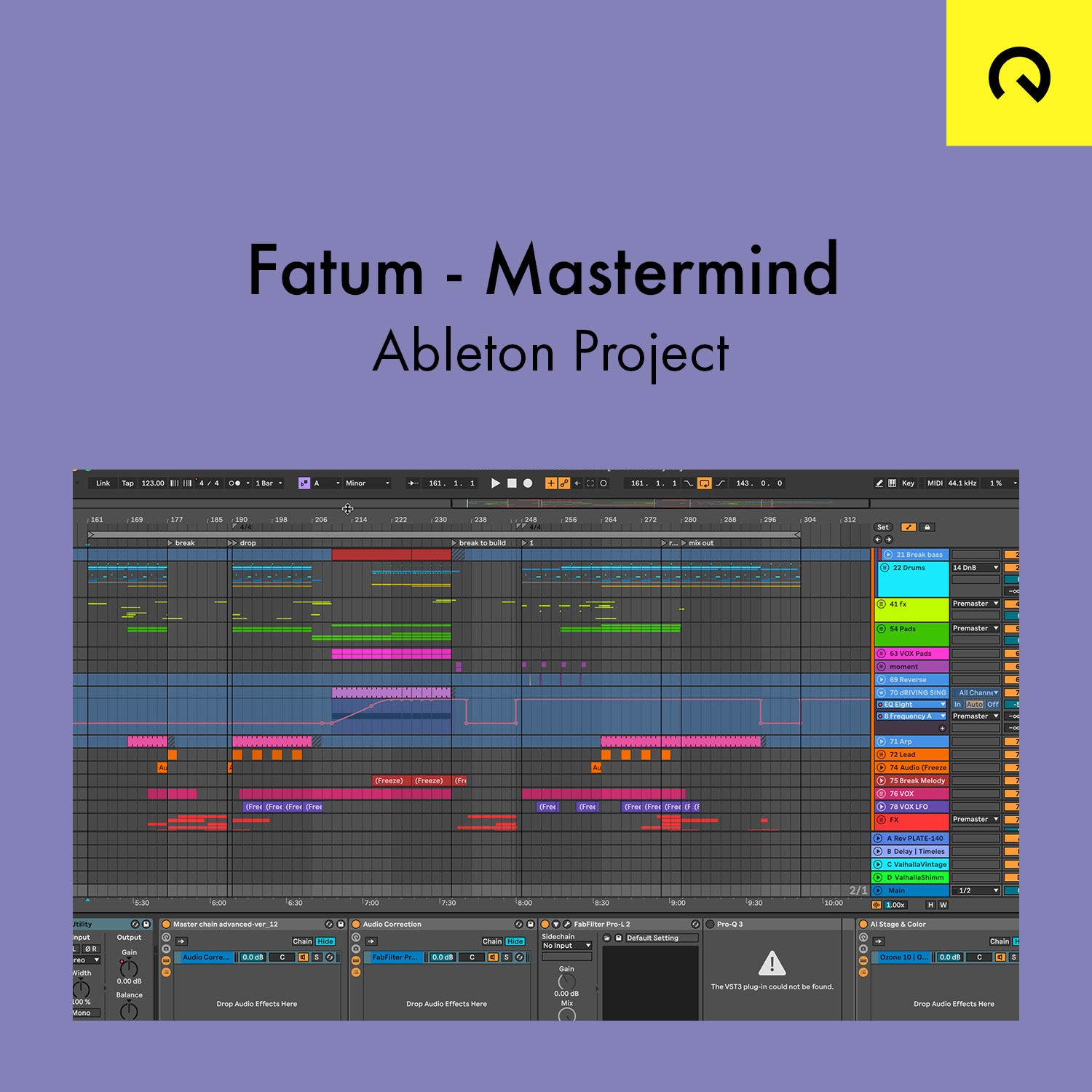 Fatum - Mastermind [Ableton Remake Project]