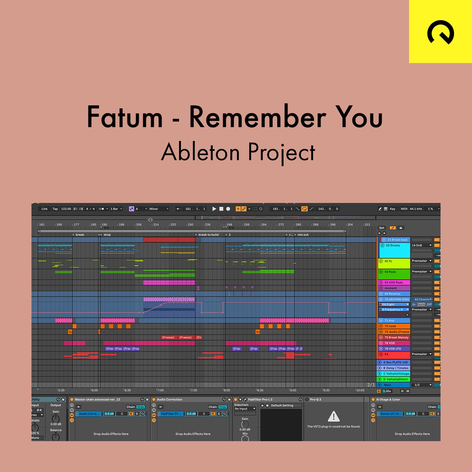 Fatum - Remember You [Ableton Remake Project]