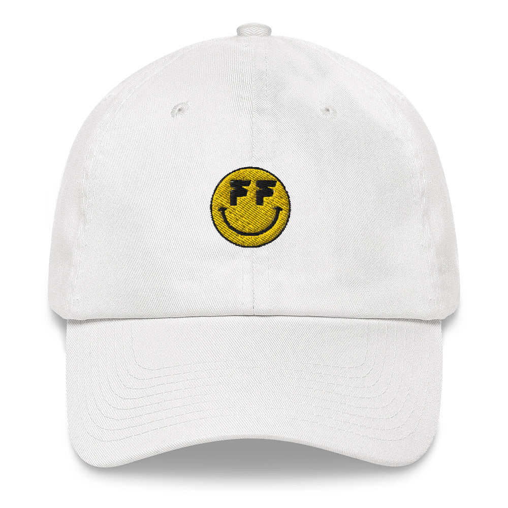 Fatum Smiley Dad Hat (White or Black)