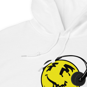 Fatum Euro Dance Face Melt Hoodie (White)