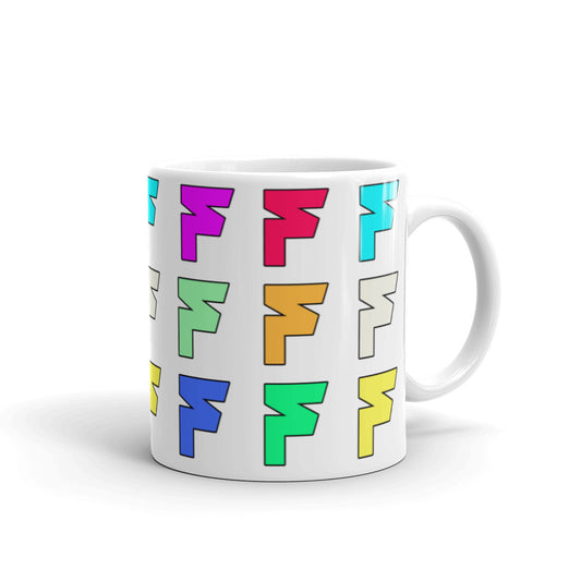 Fatum Colorful F Coffee Cup